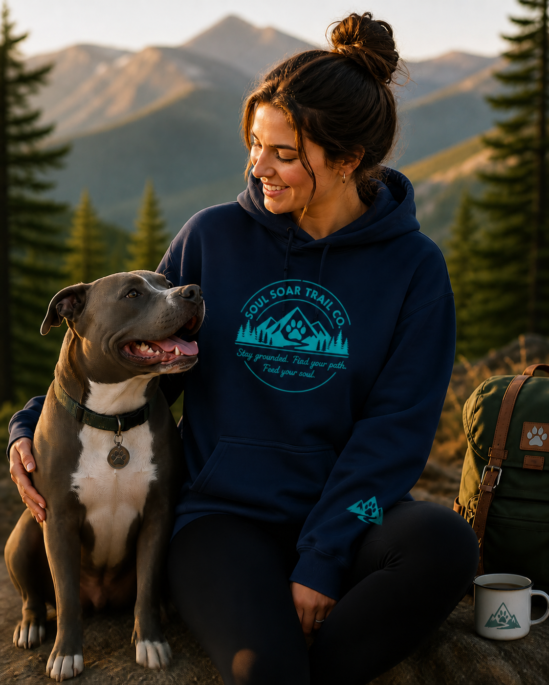 Soul Soar Trail Co. Logo Hoodie