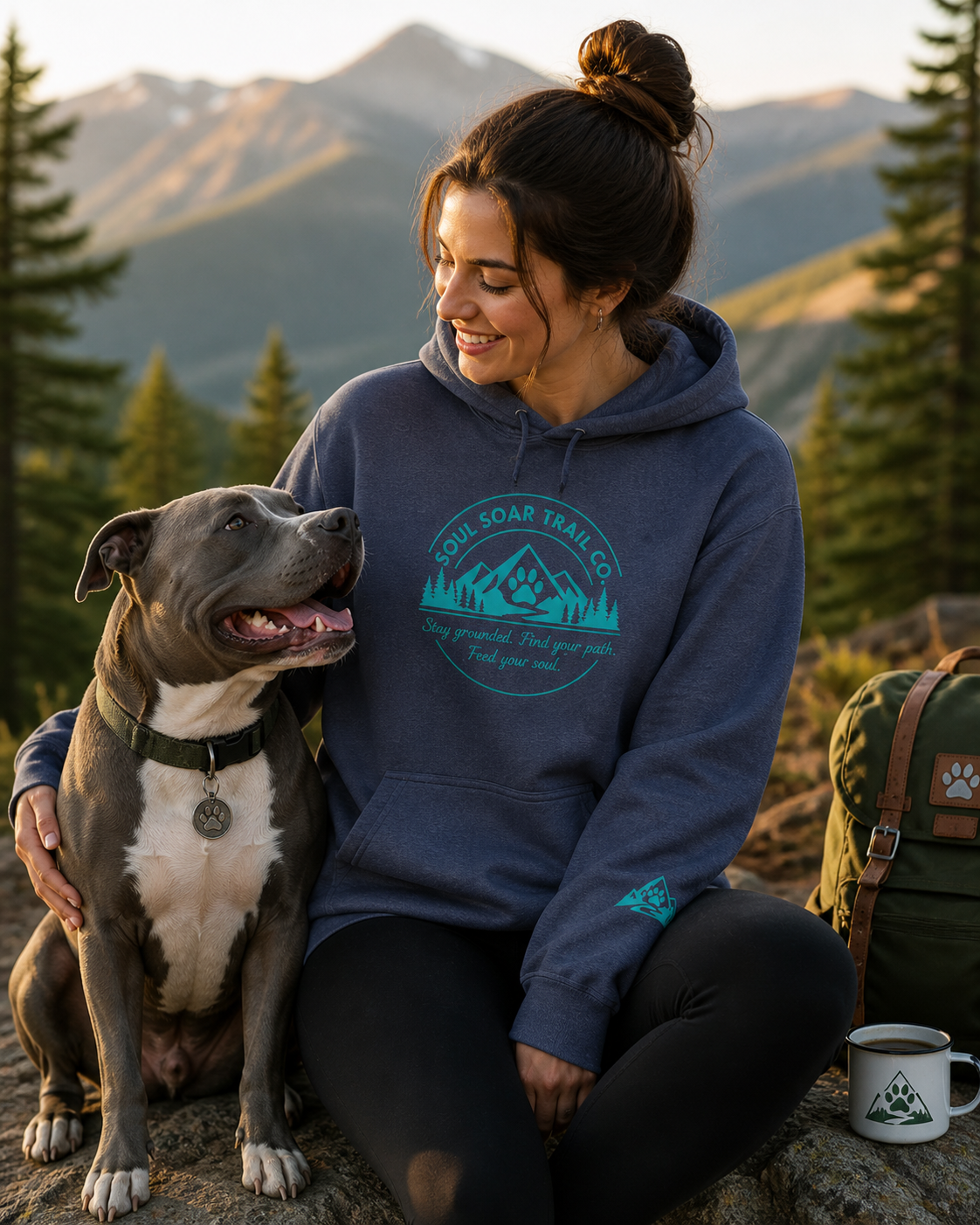 Soul Soar Trail Co. Logo Hoodie