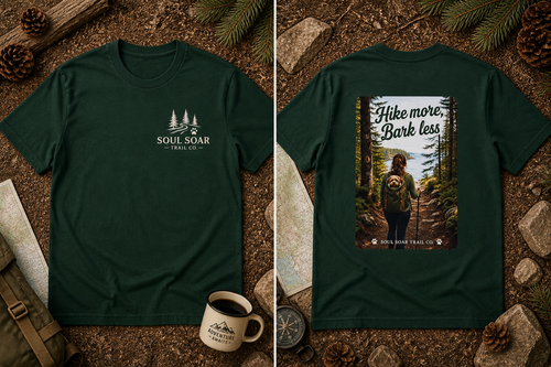 Hike More, Bark Less T-Shirt